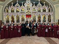 Концерт Патриаршего хора Храма Христа Спасителя в Преображенском храме микрорайона Саввино