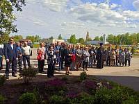 Открытие мемориальных досок в Ильинском Погосте