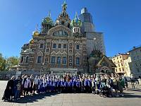 Паломническая поездка Орехово-Зуевского детского хора в Санкт-Петербург