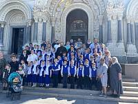Паломническая поездка Орехово-Зуевского детского хора в Санкт-Петербург