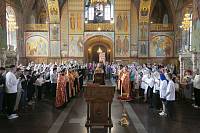 Епархиальное молодёжное акафистное пение святым благоверным князьям Петру и Февронии в Щёлкове