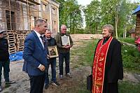 Престольный праздник в Иоанно-Богословском храме деревни Корпуса