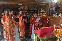 Престольный праздник в Иоанно-Богословском храме деревни Корпуса