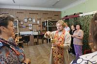 Освящение помещения для плетения маскировочных сетей в Лосино-Петровском