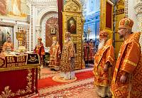Патриаршее богослужение в Храме Христа Спасителя