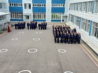 Молебен во фрязинской кадетской школе-интернате