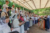 Архиерейское богослужение на Бутовском полигоне