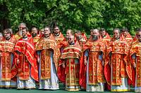 Архиерейское богослужение на Бутовском полигоне