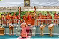 Архиерейское богослужение на Бутовском полигоне