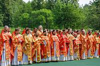 Архиерейское богослужение на Бутовском полигоне