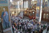 Архиерейское богослужение в Вознесенском храме Электростали