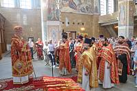 Архиерейское богослужение в Вознесенском храме Электростали