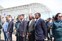 Показательные учения на полигоне Ногинского спасательного центра