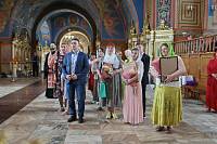 Выпускной в детской школе искусств при Богоявленском соборе Ногинска 