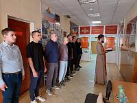 Проводы призывников в Павловском Посаде