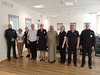 Молебен и духовная беседа в отделе полиции Электрогорска