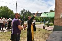 Установка памятной доски путешественнику А. А. Кирееву в Балашихе