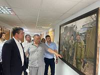 Передача гуманитарного груза в военный госпиталь имени Бурденко