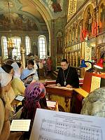Камерный хор ПСТГУ в Иоанно-Богословском храме г. Ликино-Дулёво