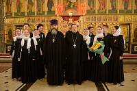 Камерный хор ПСТГУ в Иоанно-Богословском храме г. Ликино-Дулёво
