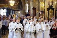 Архиерейское богослужение в Вознесенском храме города Павловский Посад 