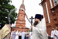 Архиерейское богослужение в Вознесенском храме города Павловский Посад 