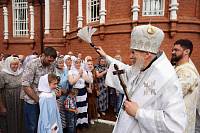 Архиерейское богослужение в Вознесенском храме города Павловский Посад 