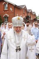 Архиерейское богослужение в Вознесенском храме города Павловский Посад 