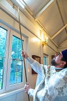 Великое освящение храма Игоревской иконы Божией Матери в Балашихе и закладка нового каменного храма