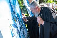 Великое освящение храма Игоревской иконы Божией Матери в Балашихе и закладка нового каменного храма