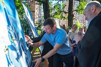 Великое освящение храма Игоревской иконы Божией Матери в Балашихе и закладка нового каменного храма