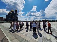 Паломническая поездка балашихинцев в главный храм Вооружённых Сил России