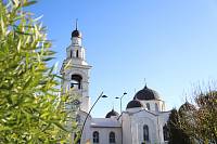 Архиерейское богослужение в Троицком храме города Электроугли 