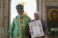 Архиерейское богослужение в Троицком храме города Электроугли 