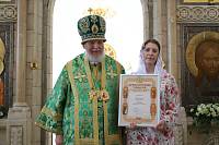 Архиерейское богослужение в Троицком храме города Электроугли 