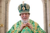 Архиерейское богослужение в Троицком храме города Электроугли 