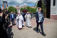 Отпевание модельера Егора Зайцева в Щёлкове