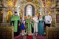 Престольный праздник в Троицком соборе города Щёлково