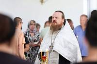 Отпевание воина в Электрогорске