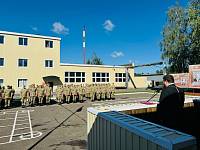 Закрытие военных сборов в воинской части Электрогорска