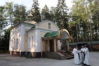 Архиерейское богослужение в Никольском храме Балашихи