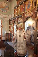 Архиерейское богослужение в Никольском храме Балашихи