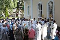 Архиерейское богослужение в Никольском храме Балашихи