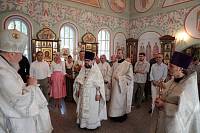 Архиерейское богослужение в Никольском храме Балашихи