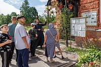 Школьники в Никольском храме г. Орехово-Зуево