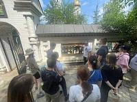 Открытие слёта православной молодёжи Московской митрополии в посёлке Вешки