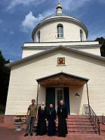 Посещение храмов в Большой и Малой Дубне
