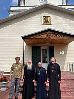 Посещение храмов в Большой и Малой Дубне