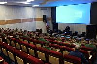 Духовная беседа с военнослужащими в щёлковской воинской части