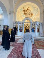 Рабочая встреча в строящемся храме иконы Божией Матери «Неупиваемая Чаша» посёлка Литвиново